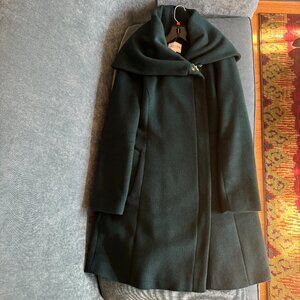 Cole Haan Signature green wool-blend coat 12